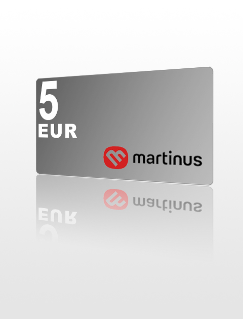 5 EUR poukážka do Martinus