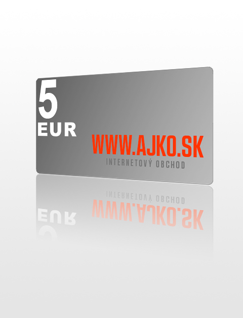 5 EUR poukážka do ajko.sk
