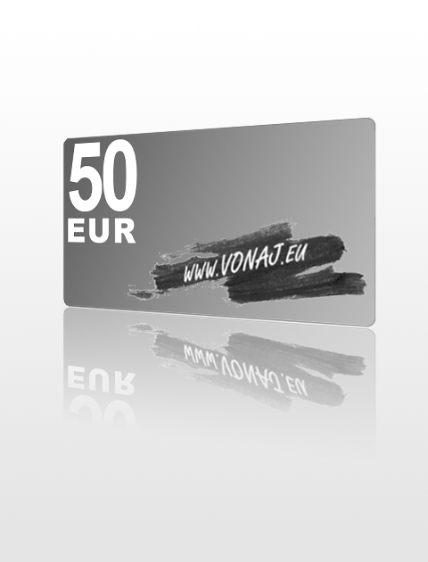 50 EUR poukážka do vonaj.eu