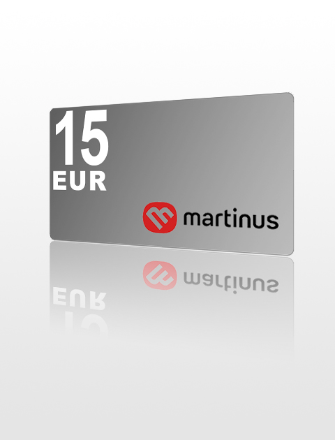 15 EUR poukážka do Martinus