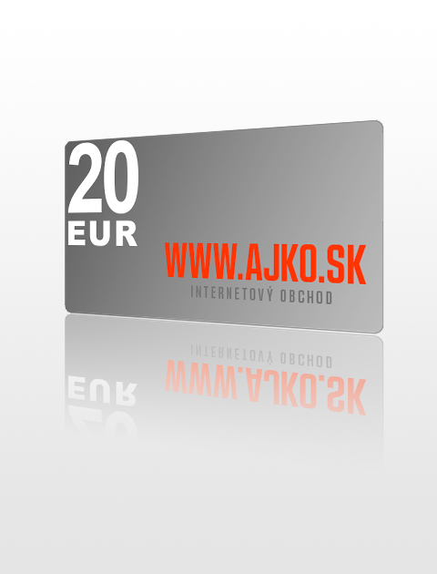 20 EUR poukážka do ajko.sk